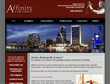 Tablet Screenshot of businesslawyerjacksonville.com